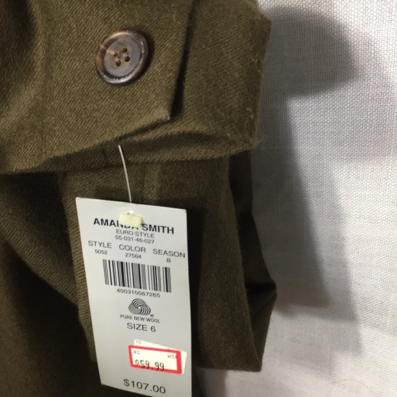 Amanda Smith Pure Wool Blazer Jacket - Picture 6 of 7